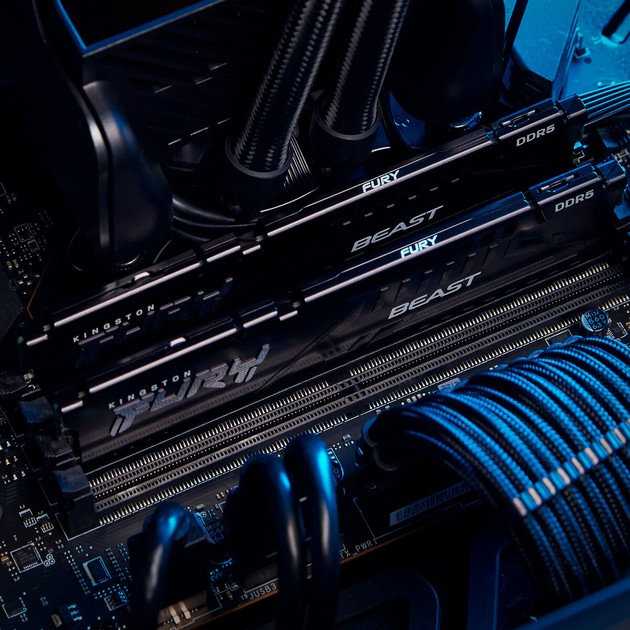 Покупка Набор KINGSTON Fury Beast DDR5 2x16GB 6400 Black (KF564C32BBK2-32)