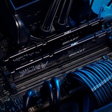 Набор KINGSTON Fury Beast DDR5 2x16GB 6800 Black (KF568C34BBK2-32)