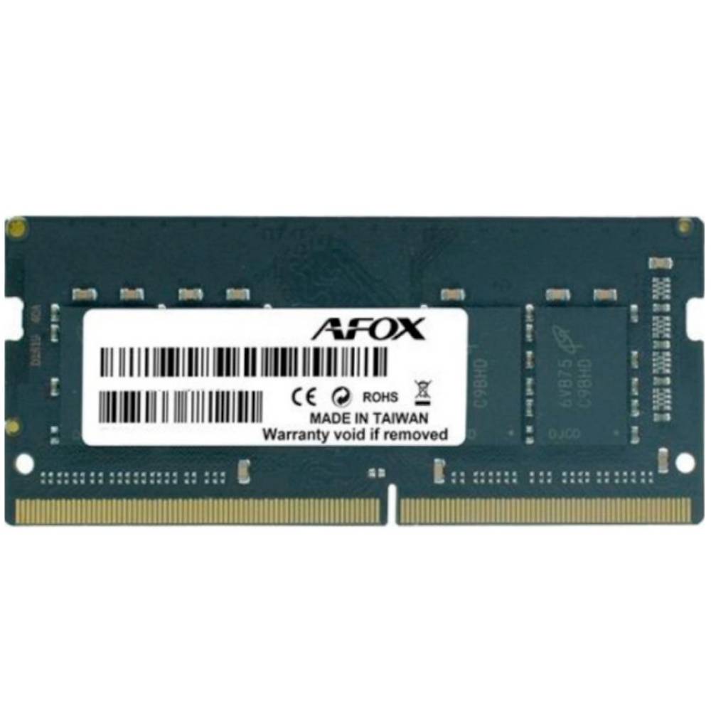 Модуль пам'яті AFOX SoDIMM 16Gb DDR4 3200MHz Retail (AFSD416PH1P)