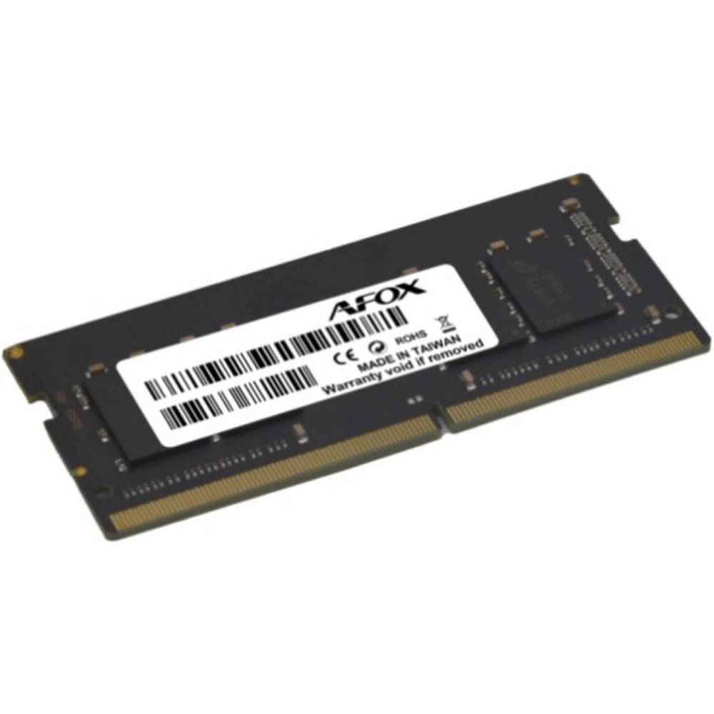 Модуль пам'яті AFOX SoDIMM 8Gb DDR4 3200MHz Retail (AFSD48PH1P) Призначення для ноутбука