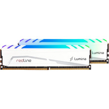 Набір MUSHKIN DDR5 32GB 6800 MHz Redline RGB White (MLB5C680CKKP16GX2)