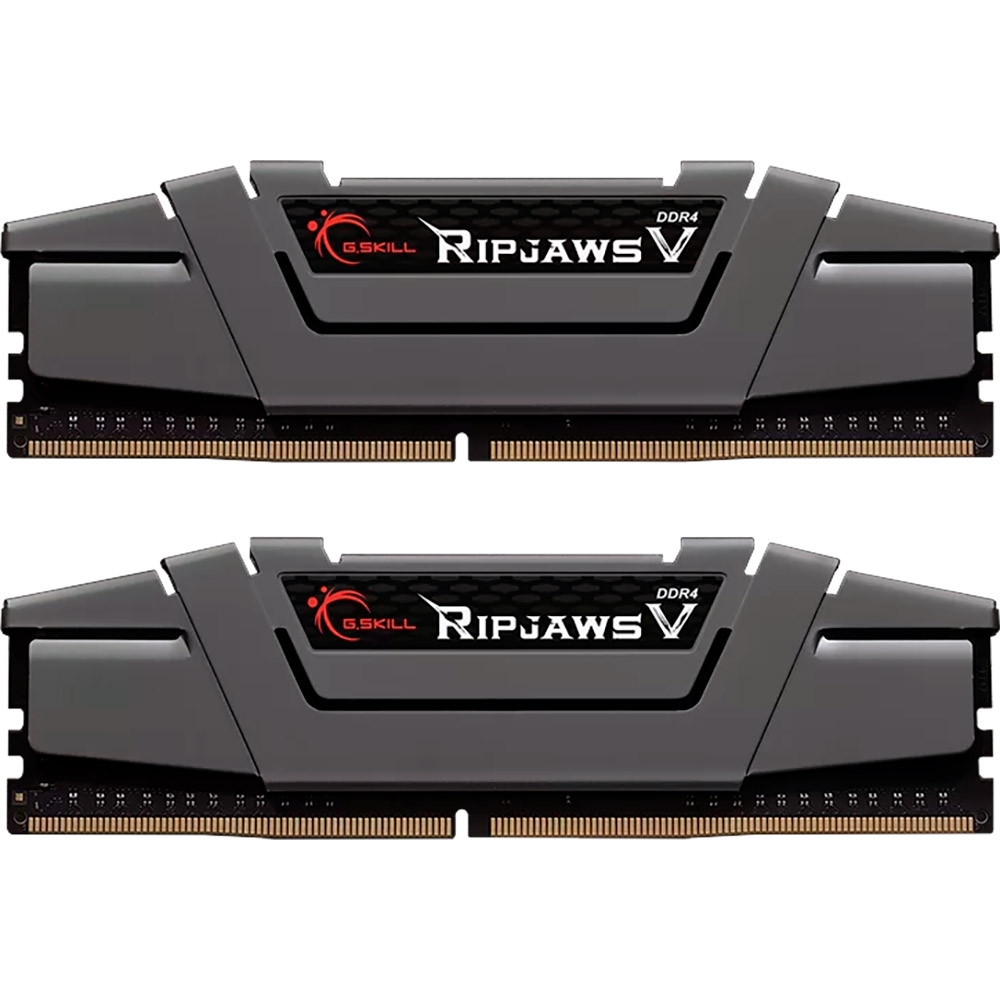 Набор G.SKILL DDR4 16GB 3200 MHz RipjawsV (F4-3200C16D-16GVGB)