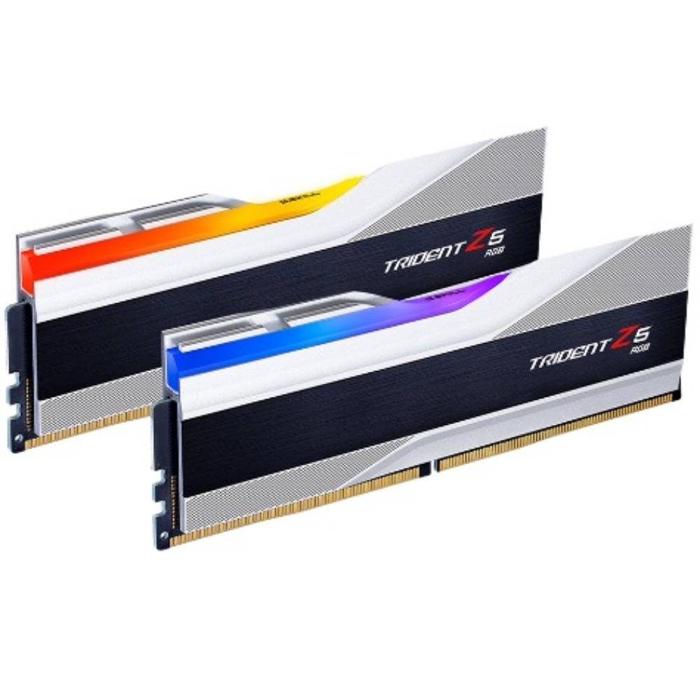 Набір G.SKILL DDR5 32GB (2x16GB) 6000 МГц Trident Z5 NEO RGB Silver (F5-6000J3040F16GX2-TZ5RS) Призначення для настільного комп'ютера