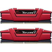 Набор G.SKILL DDR4 16GB (2x8GB) 2666 MHz Ripjaws V Red (F4-2666C19D-16GVR)