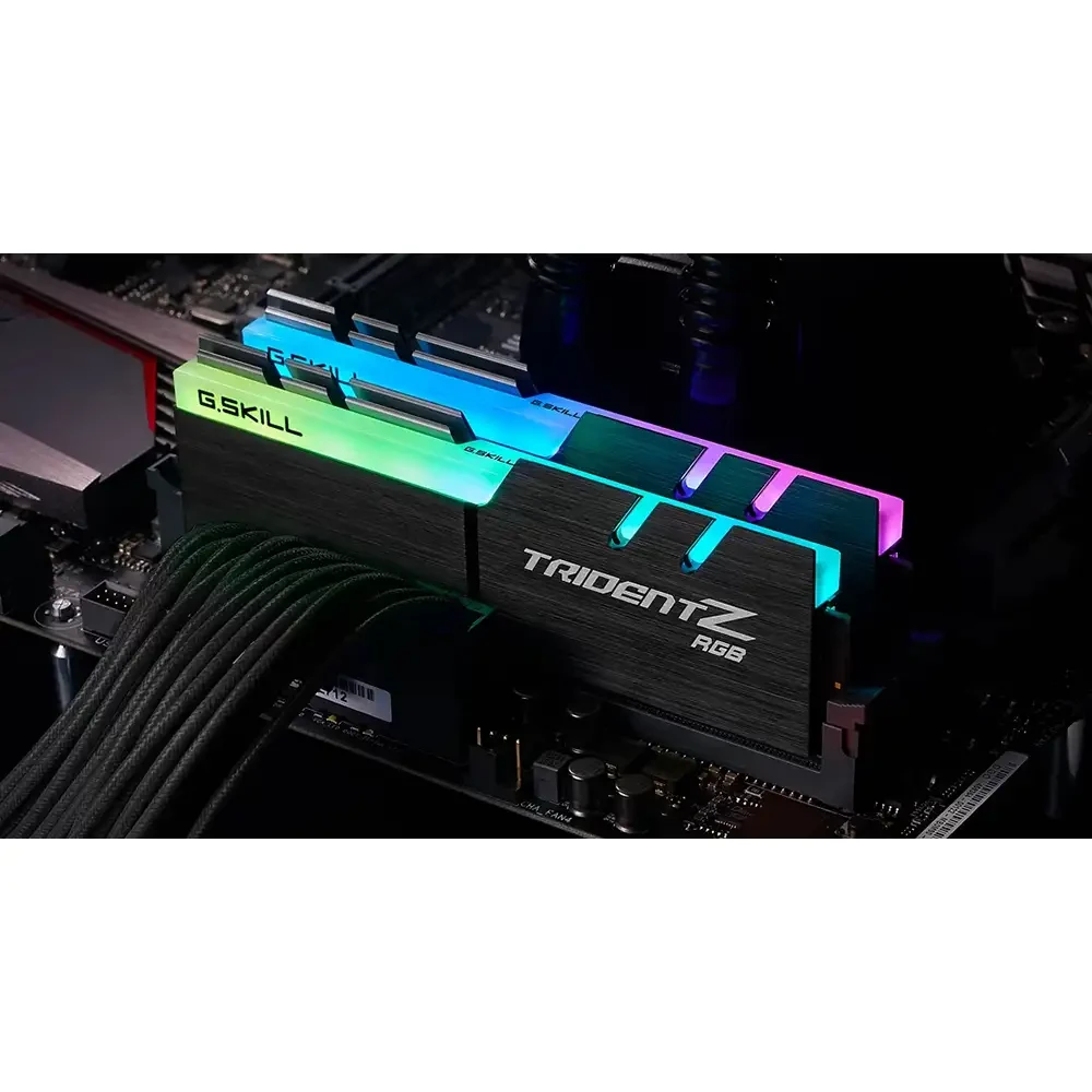 Набір G.SKILL DDR4 32GB (2x16GB) 4400 МГц Trident Z (F4-4400C19D-32GTZR) Робоча частота 4400 МГц