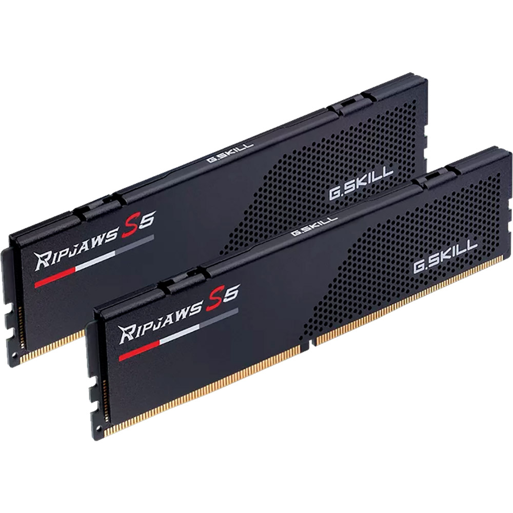 Набор G.SKILL Ripjaws S5 DDR5 32GB 6800 MHz Matte Black (F5-6800J3445G16GX2-RS5K) Назначение для настольного компьютера