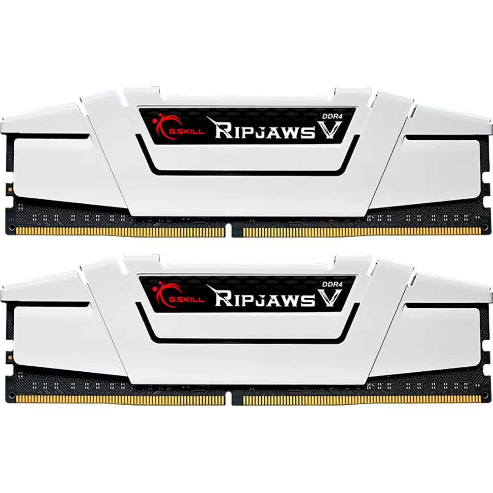 Набір G.SKILL RipjawsV DDR4 32GB 3600 MHz White (F4-3600C18D-32GVW)