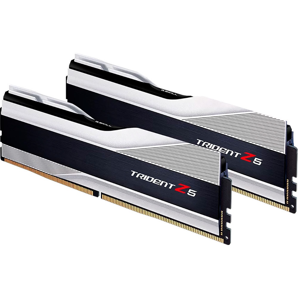 Набор G.SKILL Trident Z5 DDR5 64GB 6000 MHz Silver (F5-6000J3238G32GX2-TZ5S) Назначение для настольного компьютера