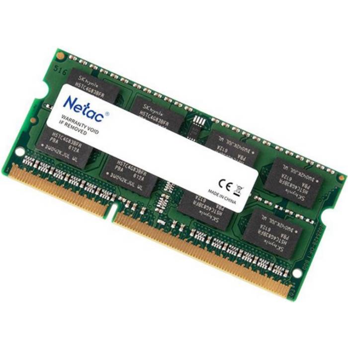 Модуль памяти NETAC SoDIMM DDR3L 4GB 1600 MHz (NTBSD3N16SP-04)