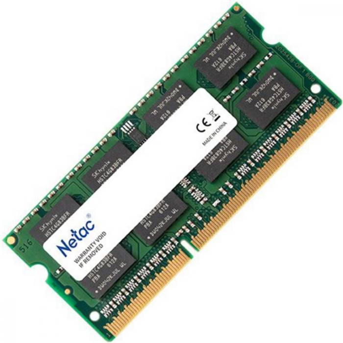 Модуль пам'яті NETAC SoDIMM DDR3L 4GB 1600MHz (NTBSD3N16SP-04) Призначення для ноутбука