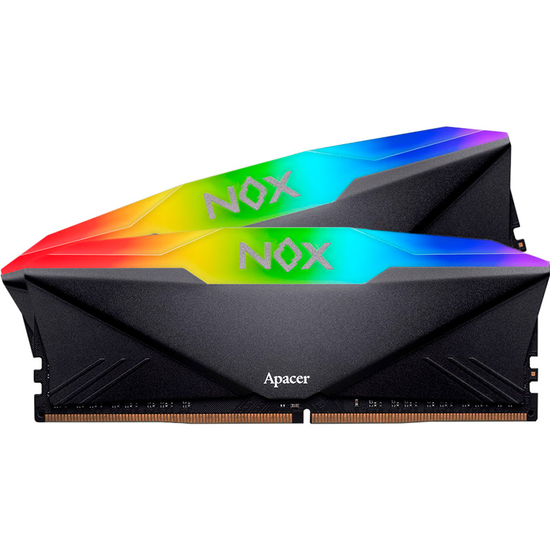 Набор APACER 32GB DDR4 3600MHz NOX RGB Black (AH4U32G36C25YNBAA-2)