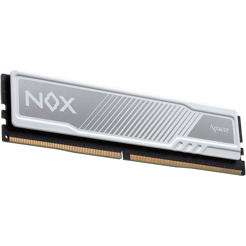 Набір APACER 16GB DDR4 3600MHz NOX White (AH4U16G36C25YMWAA-2) Тип DDR4