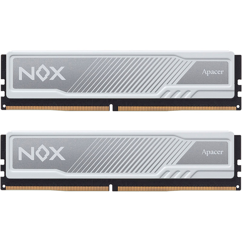 Набор APACER 16GB DDR4 3600MHz NOX White (AH4U16G36C25YMWAA-2)