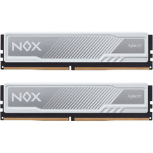 Набір APACER 16GB DDR4 3600MHz NOX White (AH4U16G36C25YMWAA-2)