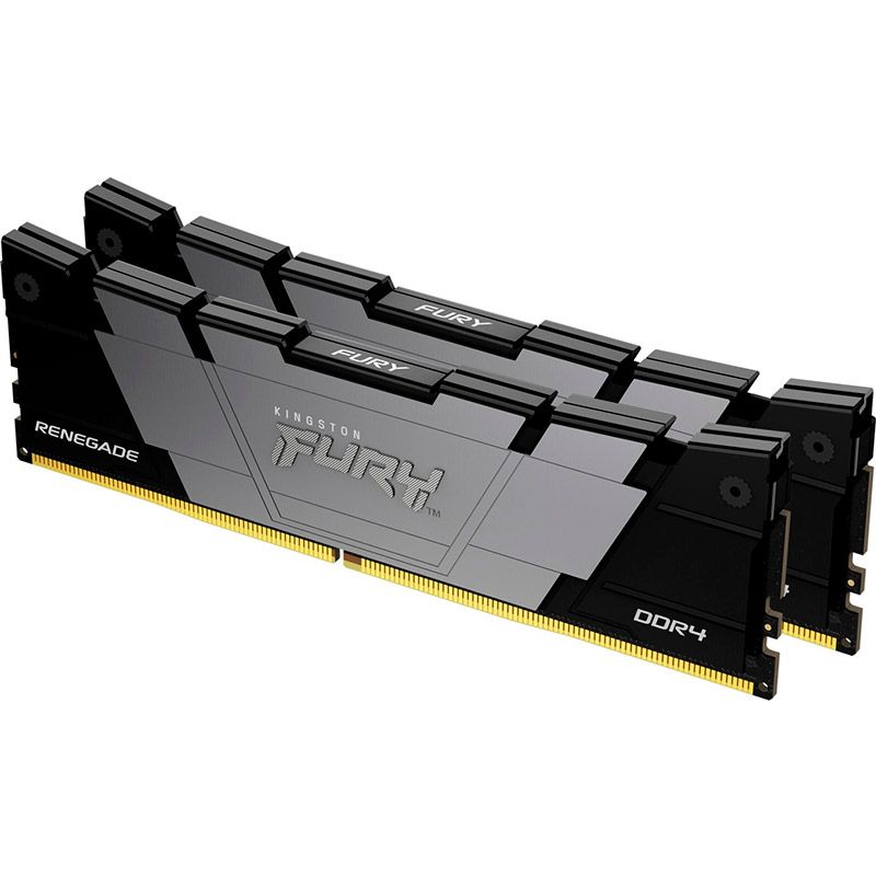 Набір KINGSTON 64GB DDR4 3600MHz Renegade Black (KF436C18RB2K2/64) Призначення для настільного комп'ютера