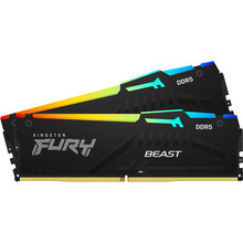 Набор KINGSTON FURY Beast DDR5 16GB (2x8GB) 6000 MHz RGB (KF560C36BBEAK2-16)