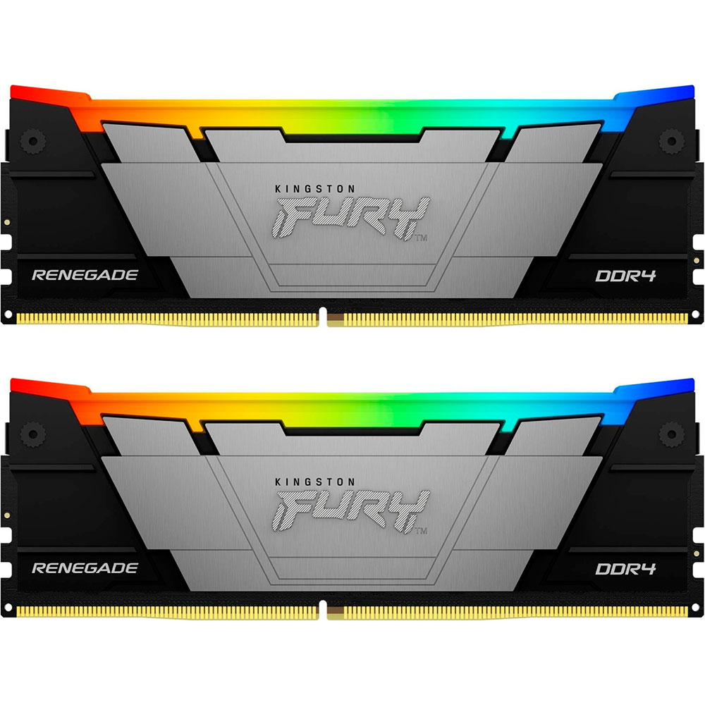 Набор KINGSTON FURY Renegade DDR4 64GB (2x32GB) 3200 MHz RGB (KF432C16RB2AK2/64)