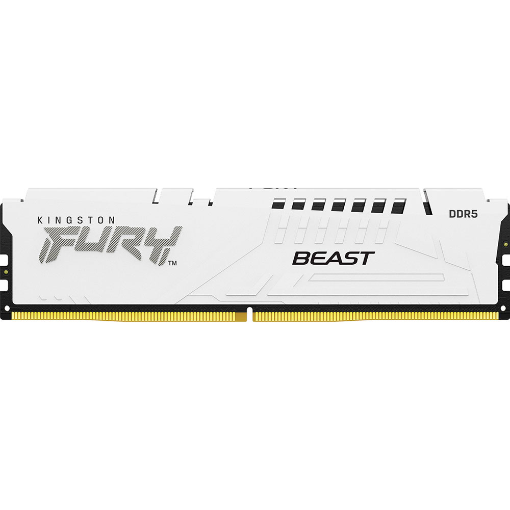 Модуль пам'яті KINGSTON FURY Beast DDR5 32GB 5200MHz White (KF552C40BW-32)