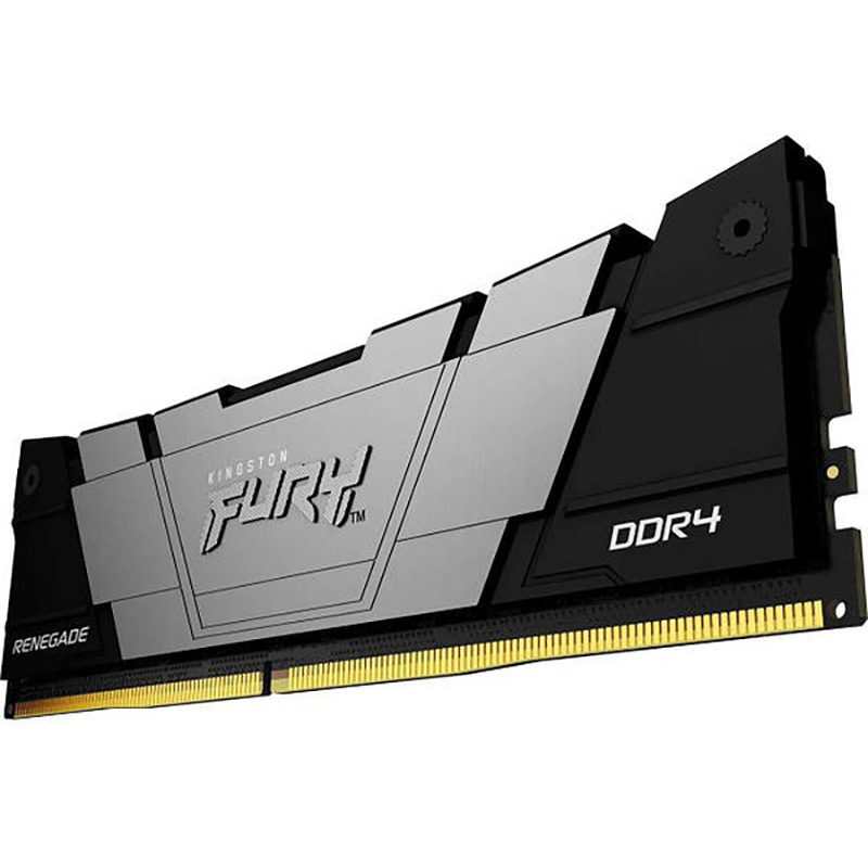 Модуль памяти KINGSTON 16GB DDR4 3600MHz Fury Renegade RGB Black/Silver (KF436C16RB12A/16) Назначение для настольного компьютера