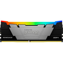 Модуль памяти KINGSTON 16GB DDR4 3600MHz Fury Renegade RGB Black/Silver (KF436C16RB12A/16)