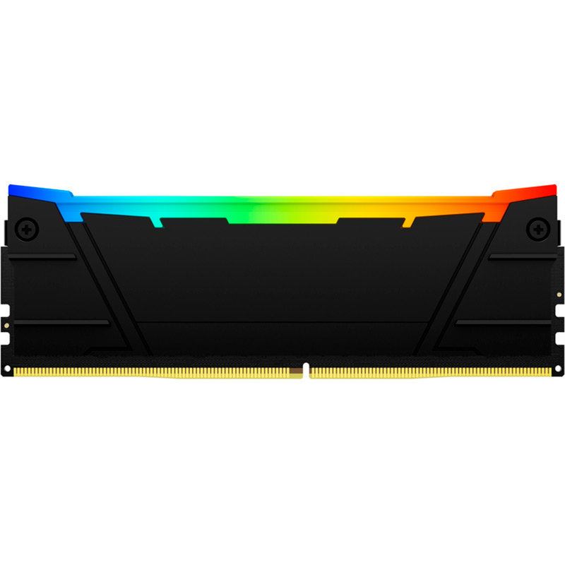 Модуль пам'яті KINGSTON 16GB DDR4 3600MHz Fury Renegade RGB Black/Silver (KF436C16RB12A/16) Об'єм 16 Гб