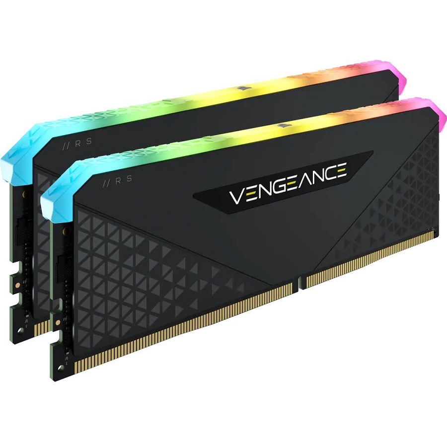 Набор Corsair DDR4 32 GB 3600 MHz Vengeance RGB RS Black (CMG32GX4M2D3600C18) Назначение для настольного компьютера