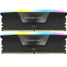 Набор CORSAIR DDR5 32 GB 5200 MHz Vengeance RGB Black (CMH32GX5M2B5200C40)