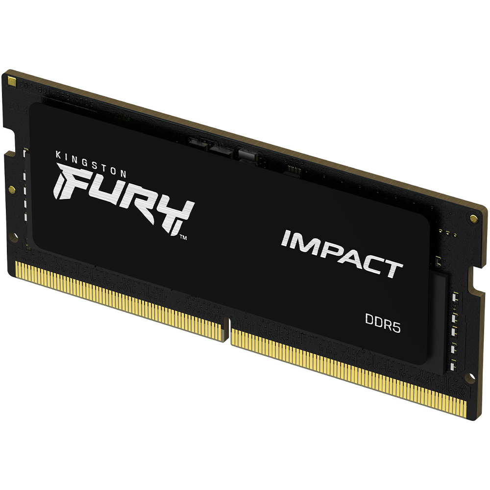 Модуль памяти KINGSTON Fury Impact DDR5 8GB 4800Mhz (KF548S38IB-8) Назначение для ноутбука