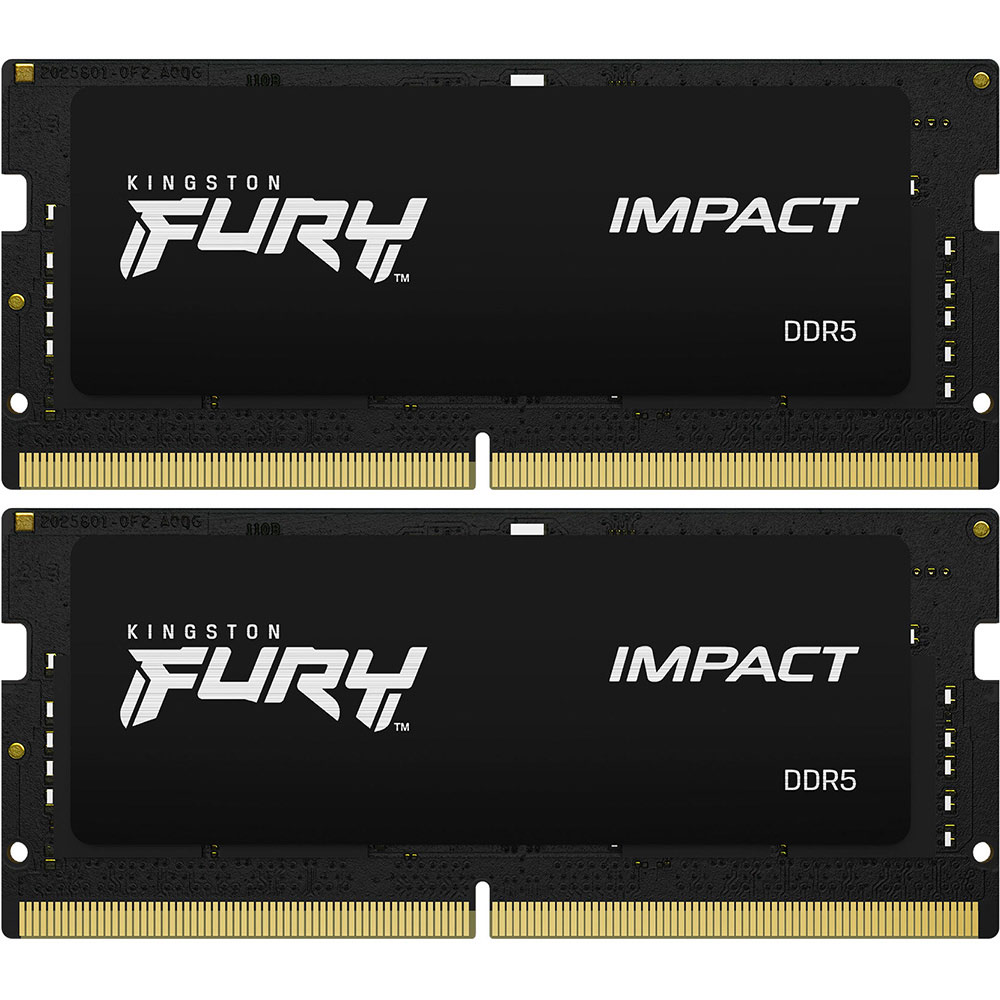 Набор KINGSTON 64Gb DDR5 4800MHz Fury Impact (KF548S38IBK2-64) Набор KINGSTON 64Gb DDR5 4800MHz Fury Impact (KF548S38IBK2-64)