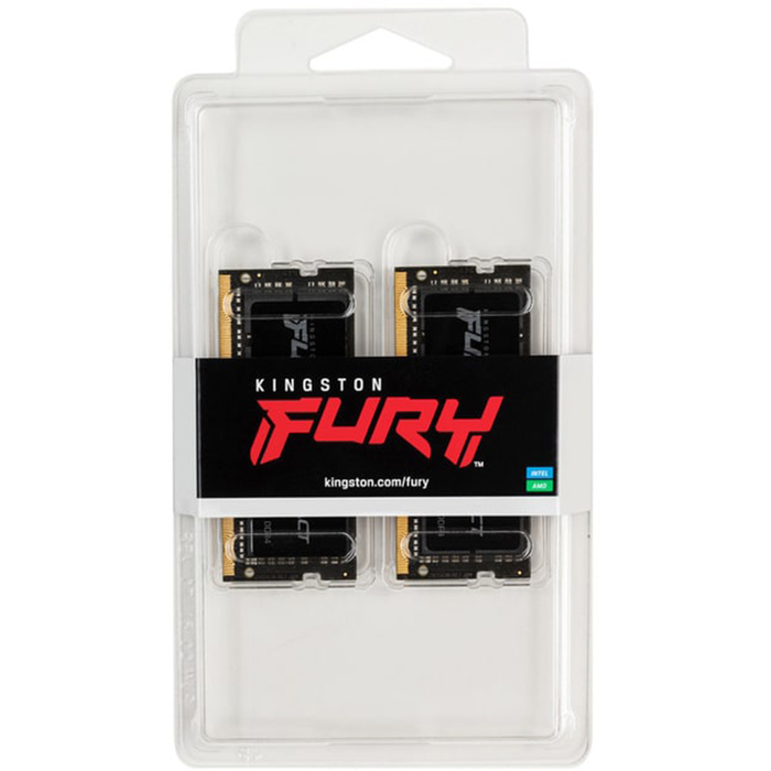 Набор KINGSTON 64Gb DDR5 4800MHz Fury Impact (KF548S38IBK2-64) Назначение для ноутбука