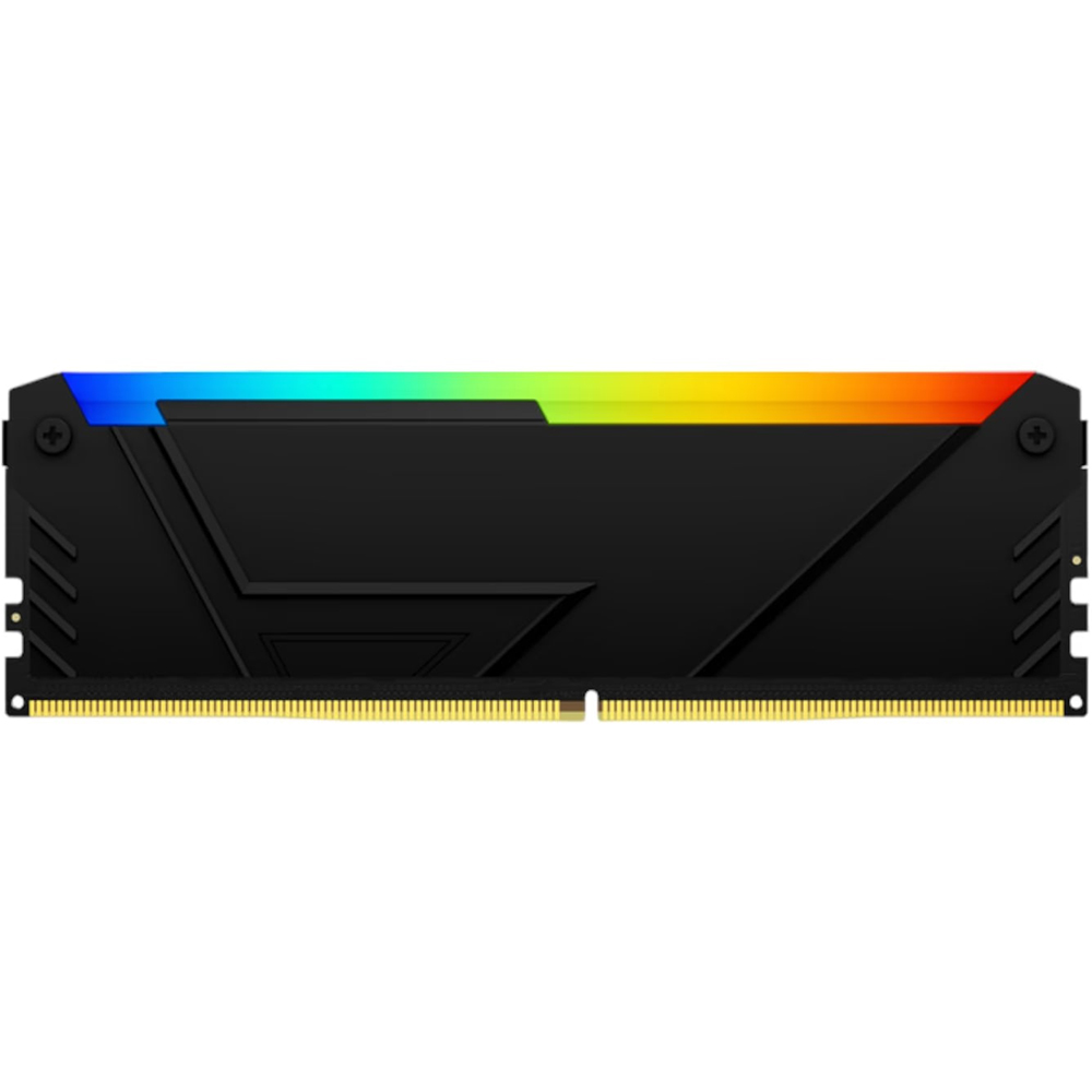 Набор KINGSTON 32Gb DDR4 2666MHz Fury Beast RGB (KF426C16BB12AK2/32) Рабочая частота 2666 МГц