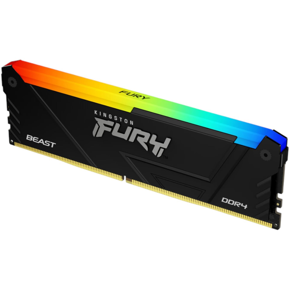 Набор KINGSTON 32Gb DDR4 2666MHz Fury Beast RGB (KF426C16BB12AK2/32) Тип DDR4