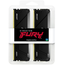 Набор KINGSTON 32Gb DDR4 2666MHz Fury Beast RGB (KF426C16BB12AK2/32)