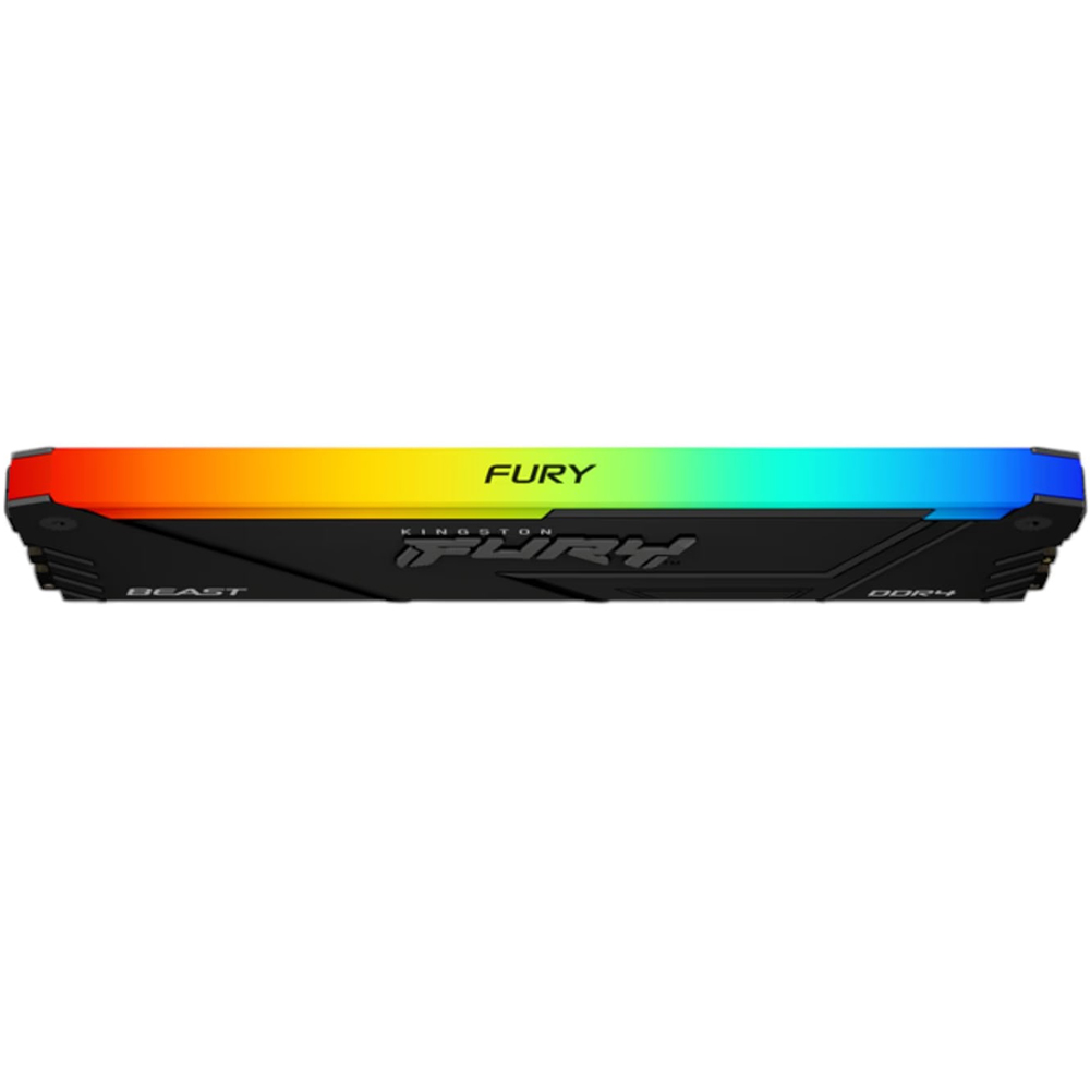 Внешний вид Набор KINGSTON 32Gb DDR4 2666MHz Fury Beast RGB (KF426C16BB12AK2/32)