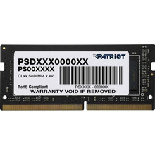 Модуль пам'яті PATRIOT SO-DIMM DDR4 3200MHz 8GB (PSD48G32002S)