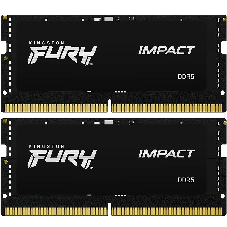 Набор KINGSTON 32GB DDR5 6400MHz Fury Impact (2x 16) (KF564S38IBK2-32)