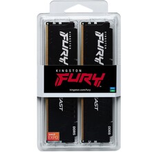 Набір KINGSTON 64GB DDR5 6400 MHz Fury Beast Black (KF564C32BBK2-64)