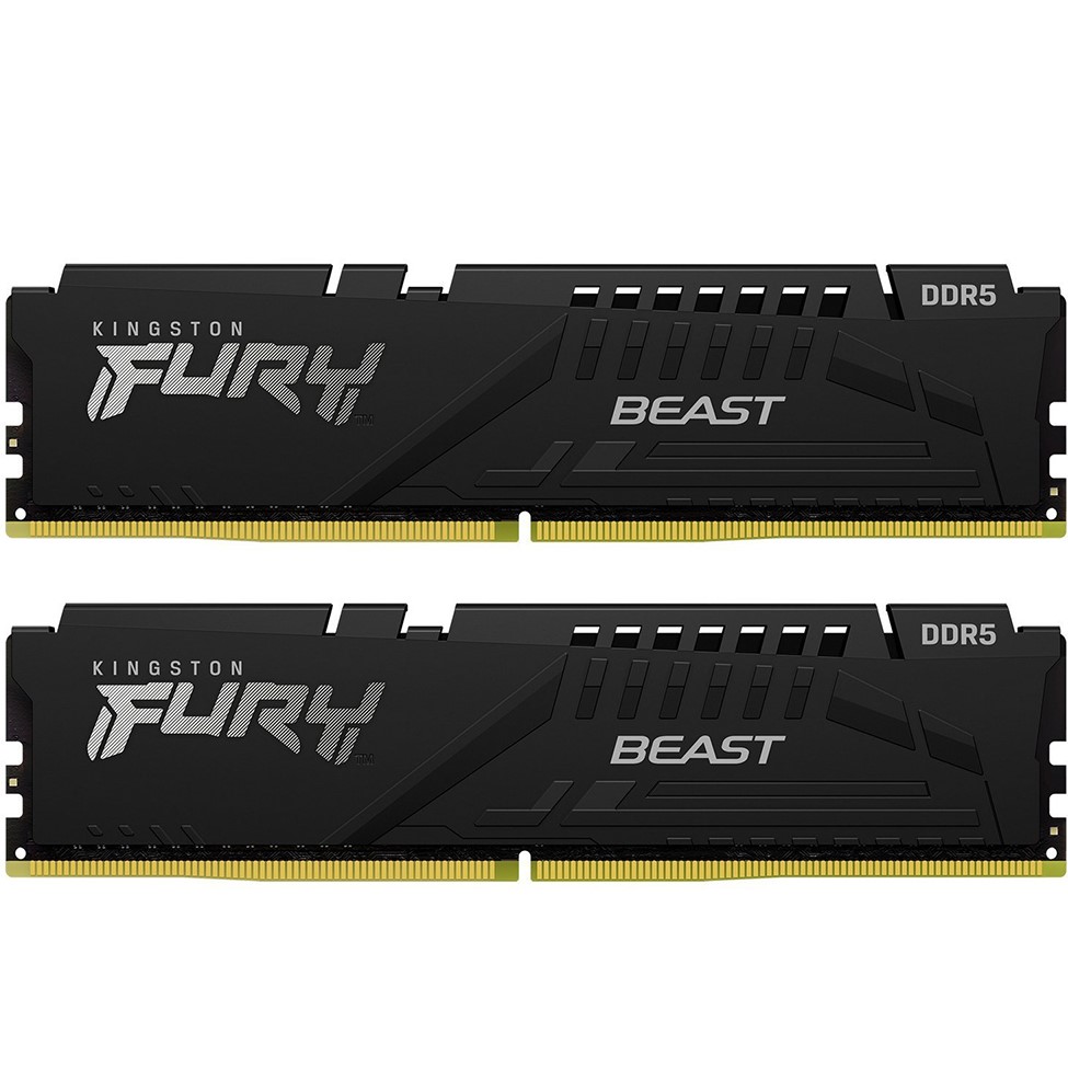 Набор KINGSTON 64GB DDR5 6400 MHz Fury Beast Black (KF564C32BBK2-64)