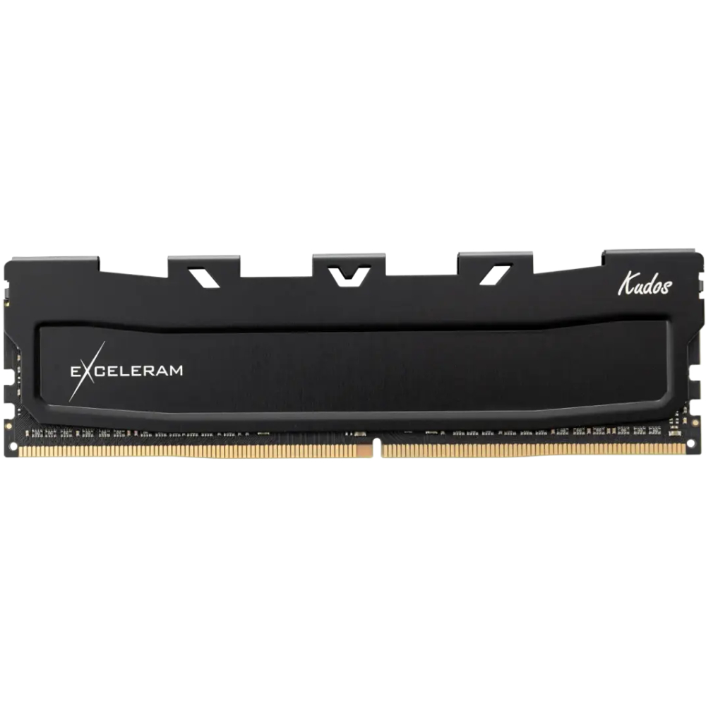 Модуль памяти EXCELERAM DDR4 16GB 3600 MHz Black Kudos (EKBLACK4163618X)