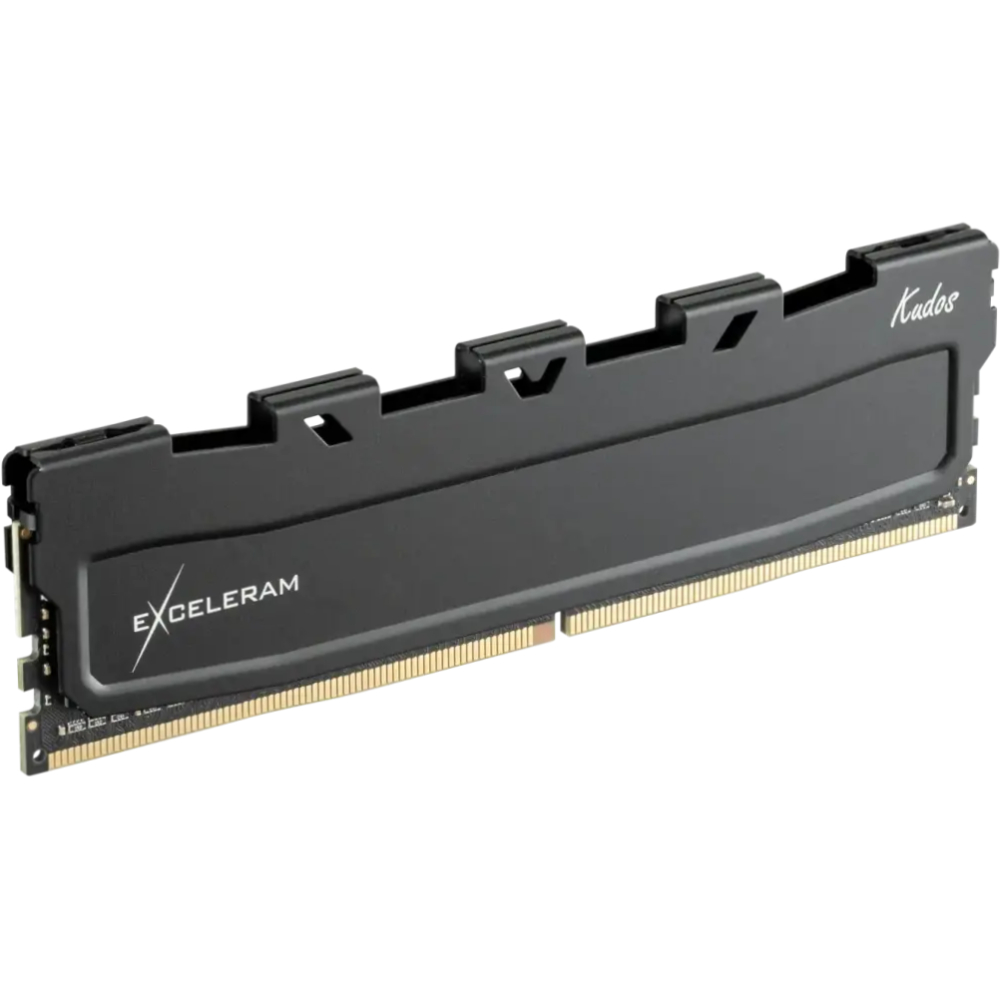 Модуль памяти EXCELERAM DDR4 16GB 3600 MHz Black Kudos (EKBLACK4163618X) Назначение для настольного компьютера