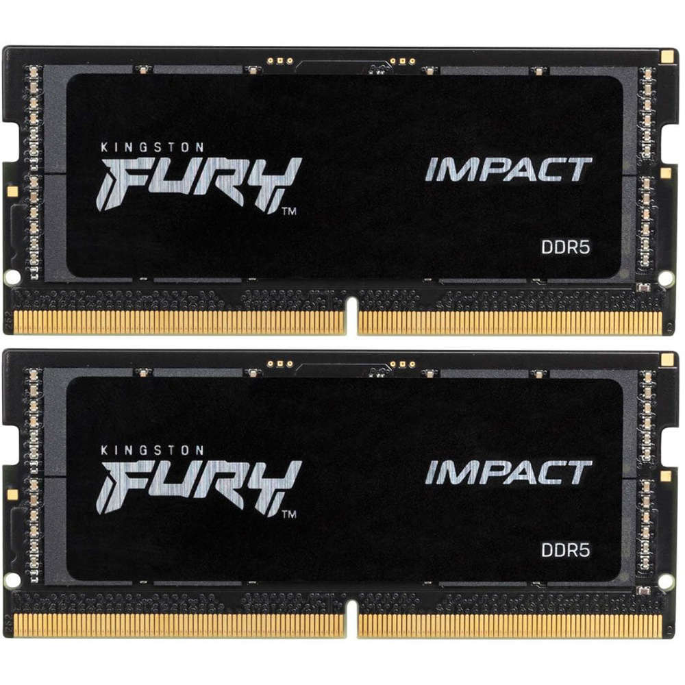 Набір KINGSTON 32GB (2x16GB) DDR5 4800MHz FURY Impact (KF548S38IBK2-32)