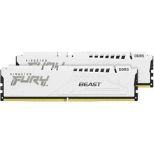 Набір KINGSTON 32Gb (2x16Gb) DDR5 6000MHz Fury Beast White (KF560C36BWE2K2-32)