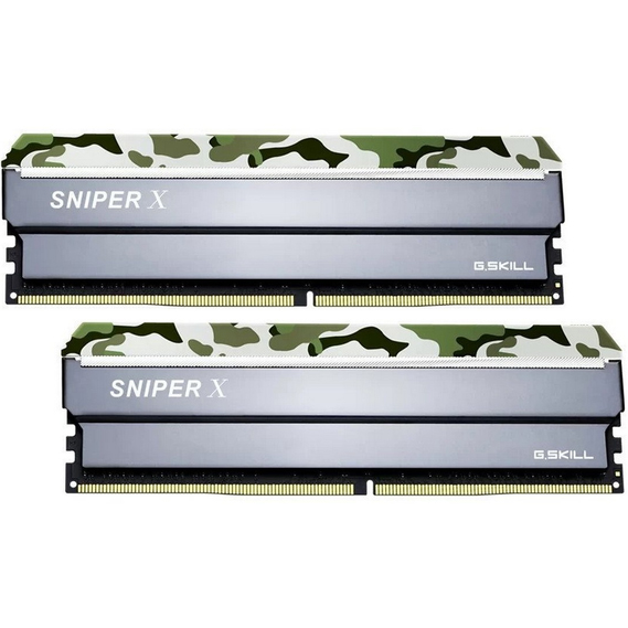 Модуль пам'яті G.SKILL Sniper X DDR4 2x16Gb 3200Mhz (F4-3200C16D-32GSXFB) Тип DDR4