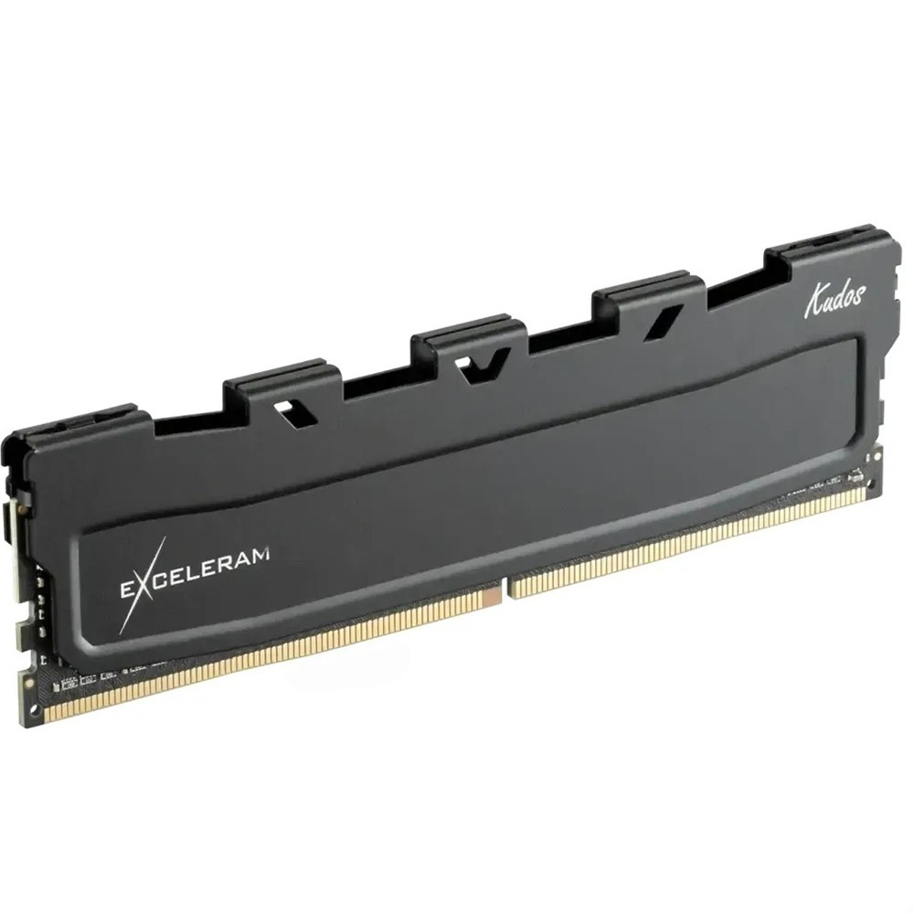 Модуль памяти EXCELERAM DDR5 16GB 6400 MHz Black Kudos (EK50160643238C) Назначение для настольного компьютера