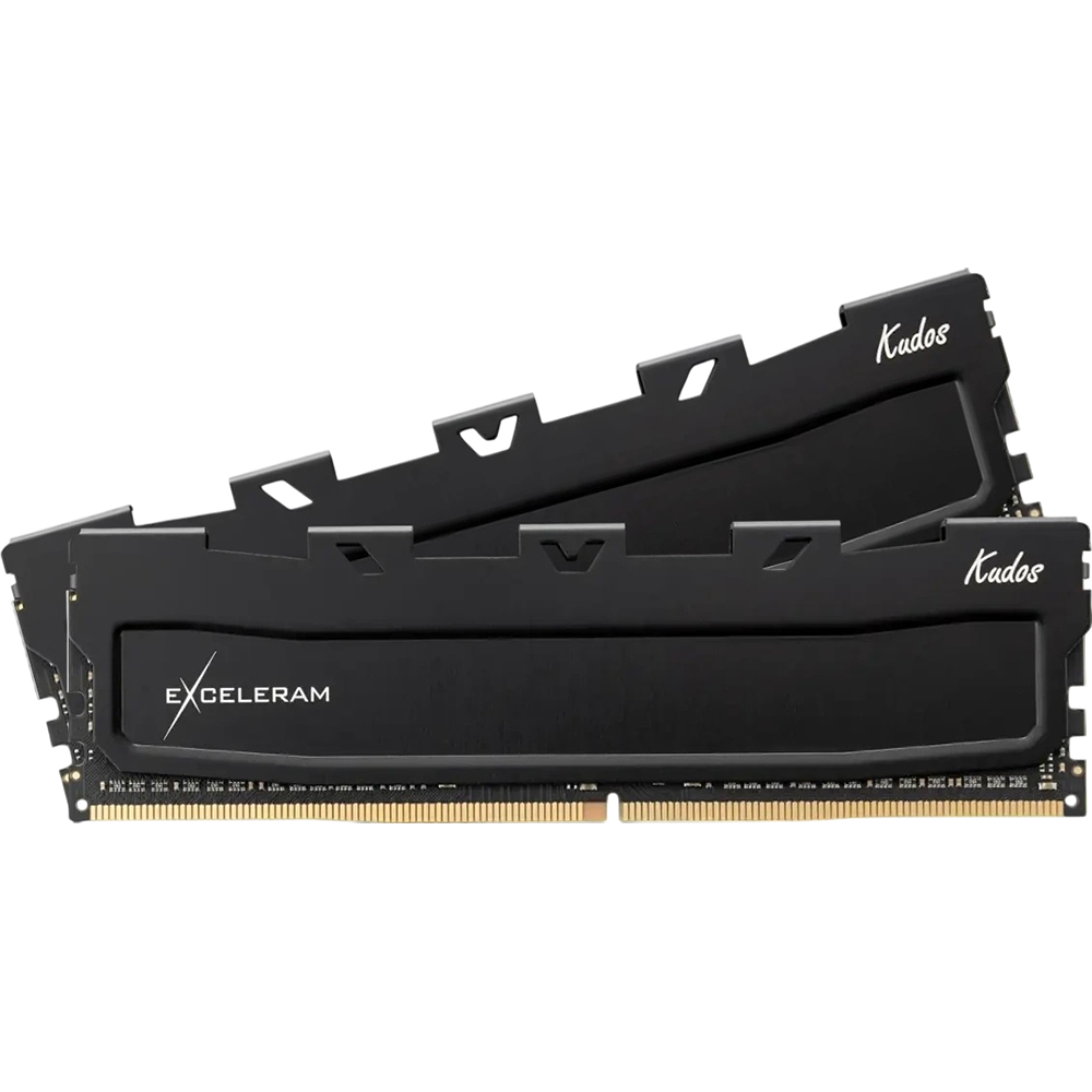 Набір EXCELERAM DDR5 2x16GB 6400 MHz Black Kudos (EK50320643238CD) Призначення для настільного комп'ютера