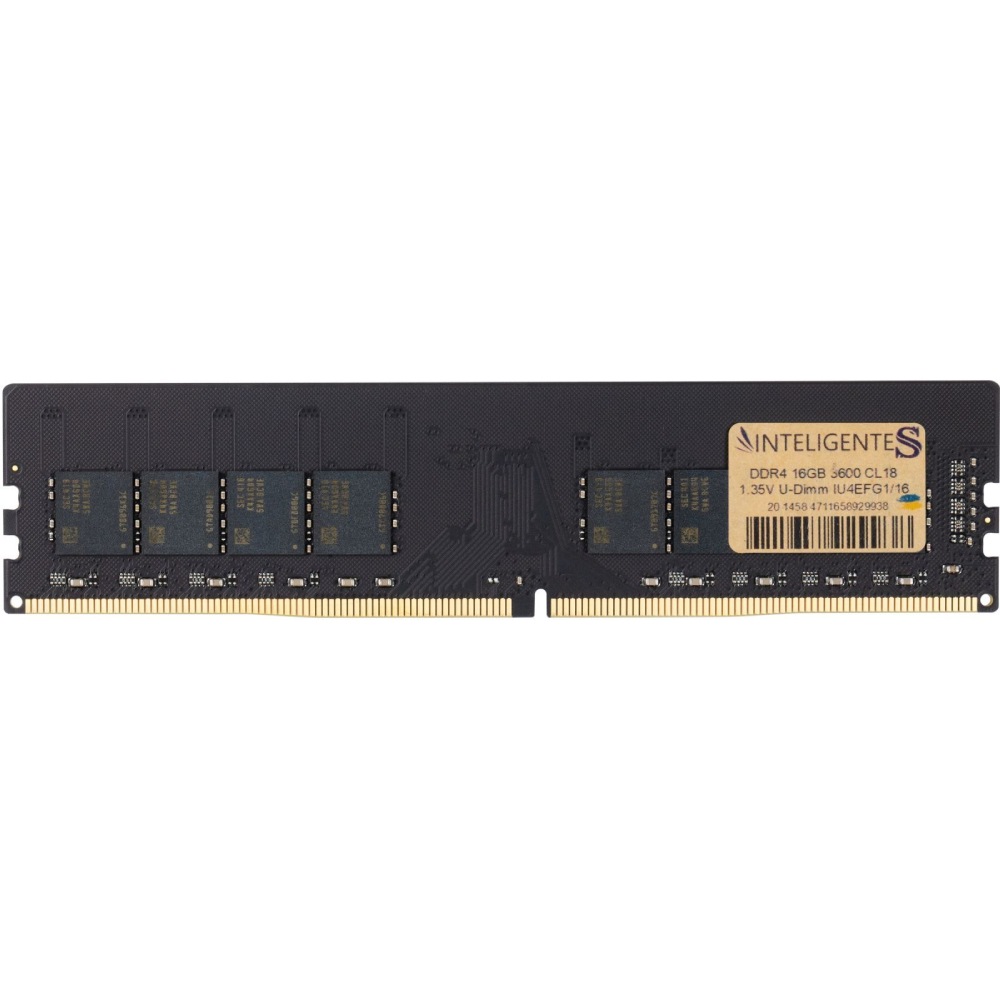 Модуль пам'яті INTELIGENTES 16GB DDR4 3600 MHz (IU4EFG1/16)