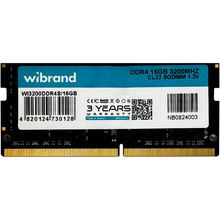 Модуль пам'яті WIBRAND 16GB SoDIMM DDR4 3200MHz (WI3200DDR4S/16GB)