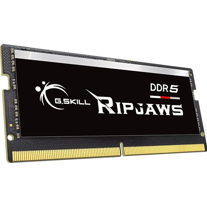 Модуль пам'яті G.SKILL 16GB DDR5 4800MHz Ripjaws (F5-4800S3838A16GX1-RS) Призначення для ноутбука