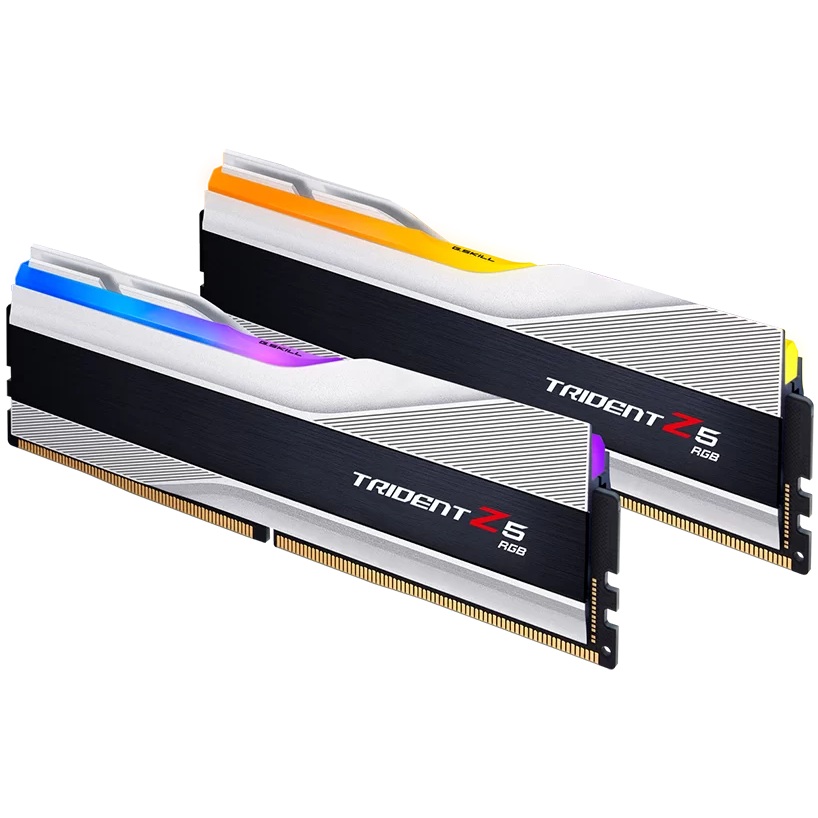 Набор G.SKILL Trident Z5 RGB 64GB DDR5 6000 Mhz (F5-6000J3238G32GX2-TZ5RS) Объем 64 Гб