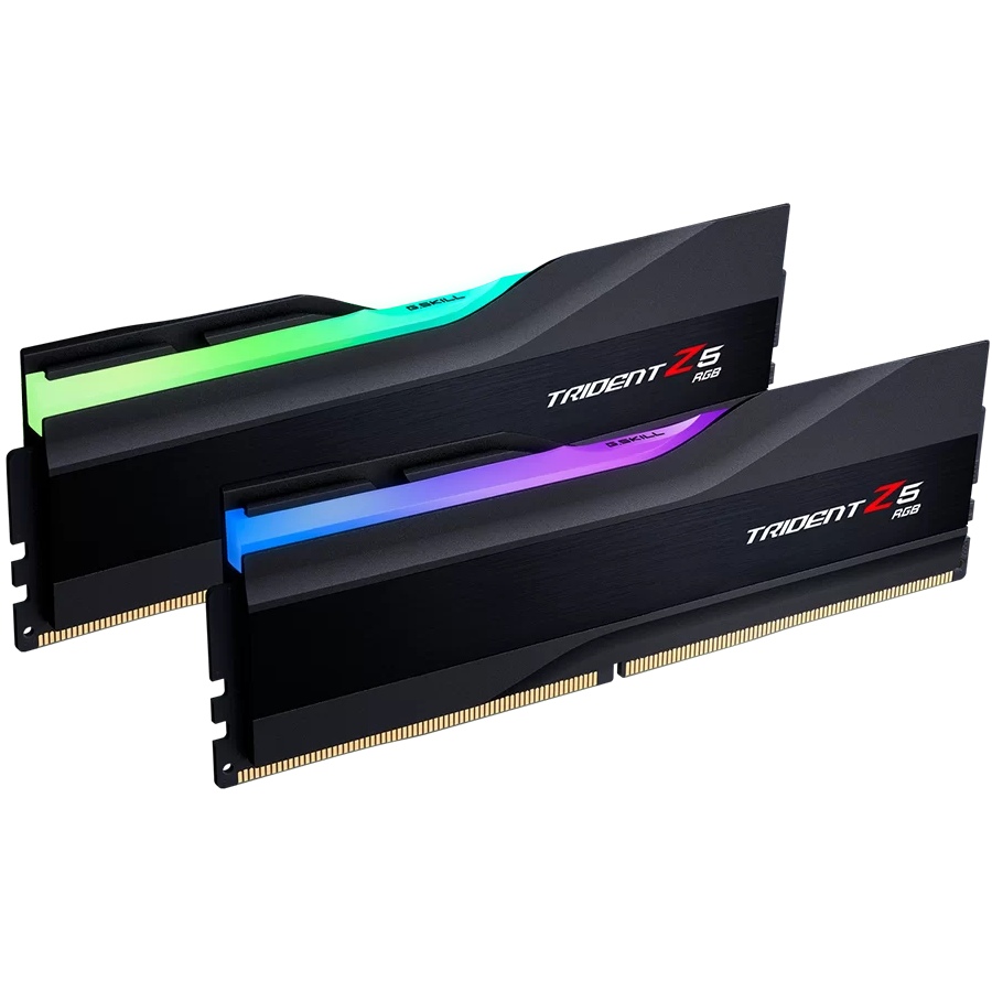 Набор G.SKILL Trident Z5 RGB 32GB DDR5 6000 Mhz (F5-6000J3238F16GX2-TZ5RK) Объем 32 Гб